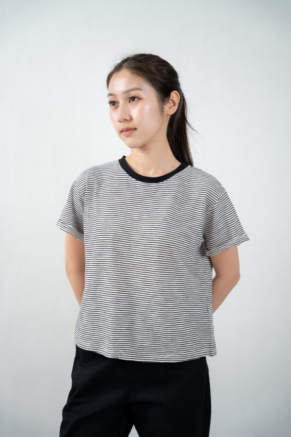 Erin Stripes Basic Tee