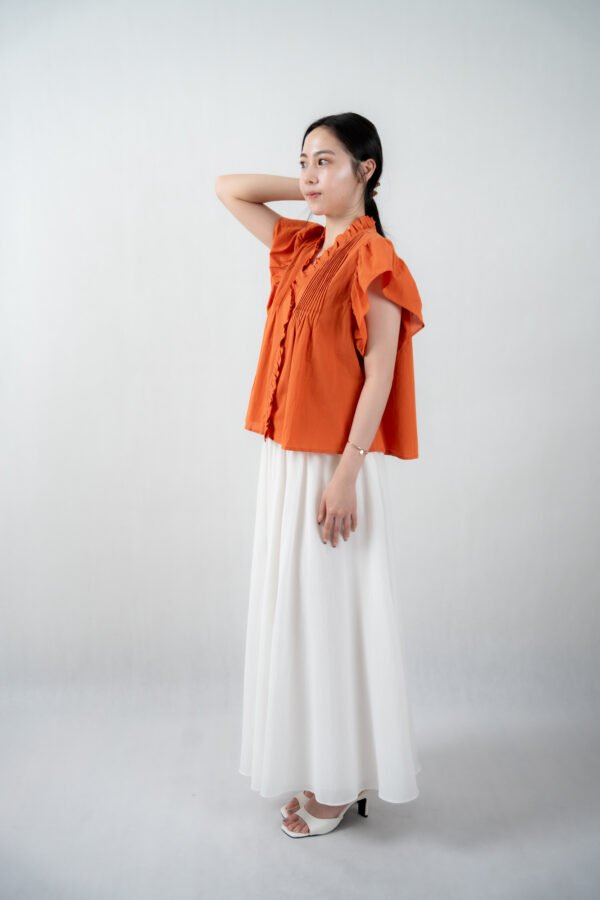 Alda Ruffle Shirt