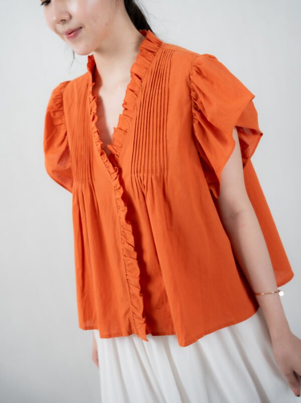 Alda Ruffle Shirt