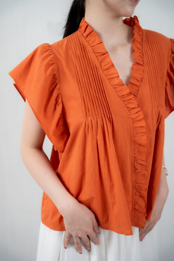 Alda Ruffle Shirt