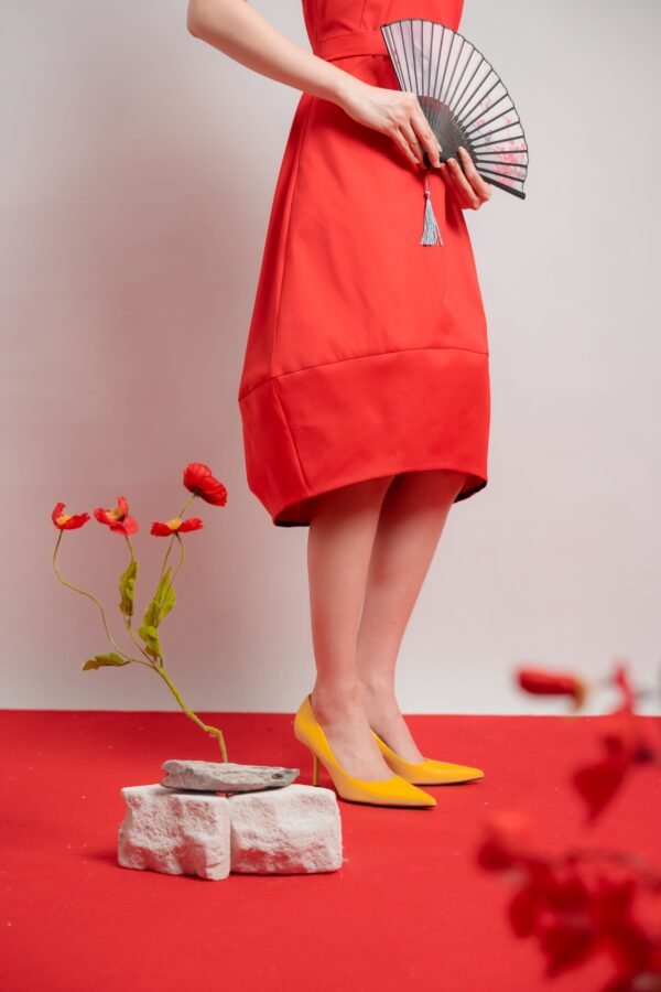 Sansan Red Cheongsam