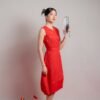 Sansan Red Cheongsam