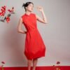 Sansan Red Cheongsam