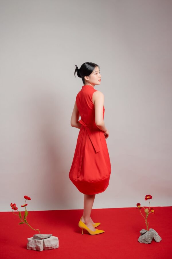 Sansan Red Cheongsam
