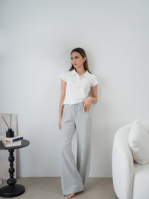 Ecru Basic Longpants